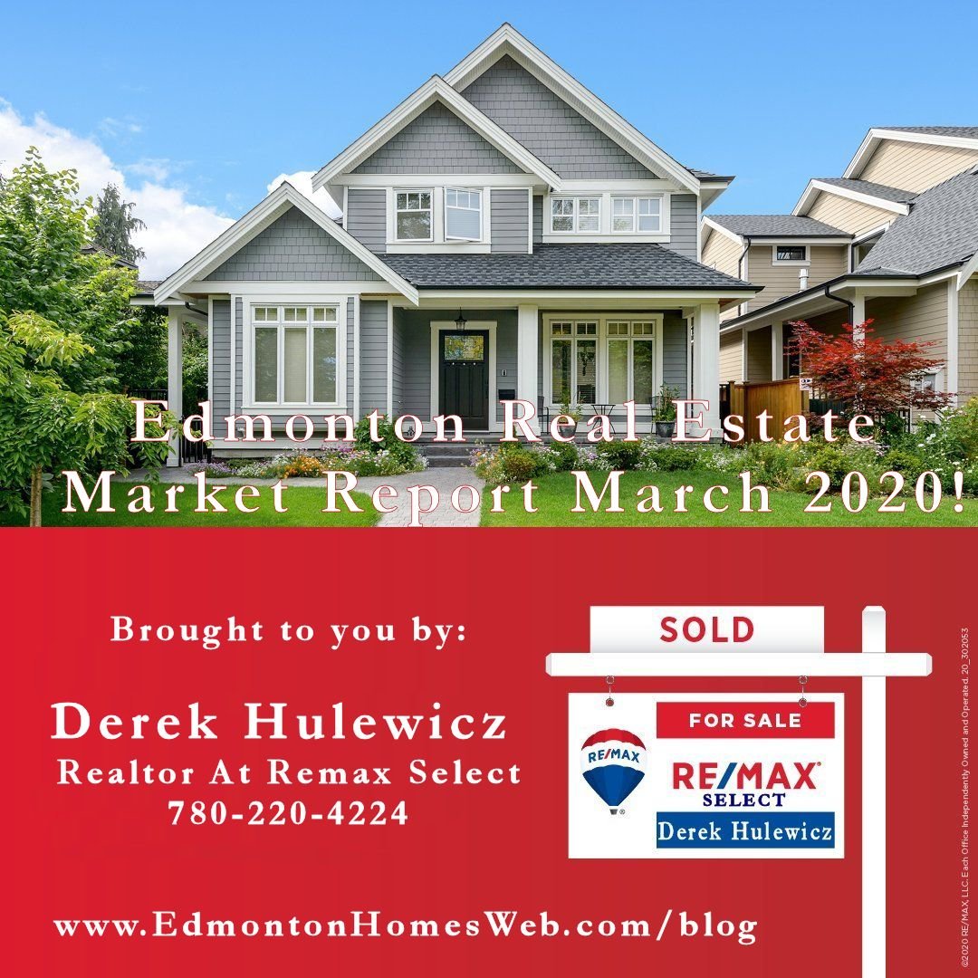 edmonton real estate market report for march 2020 by derek hulewicz